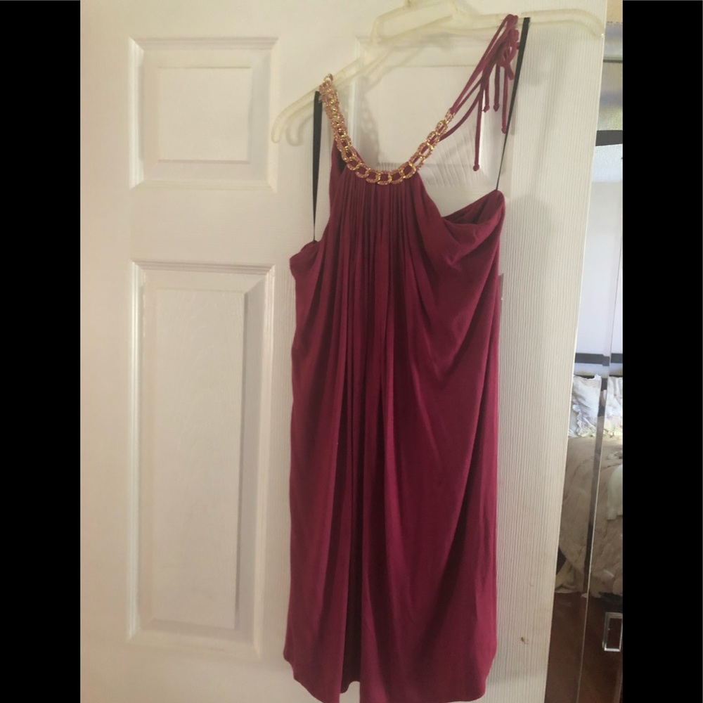 Sky rhinestone dress